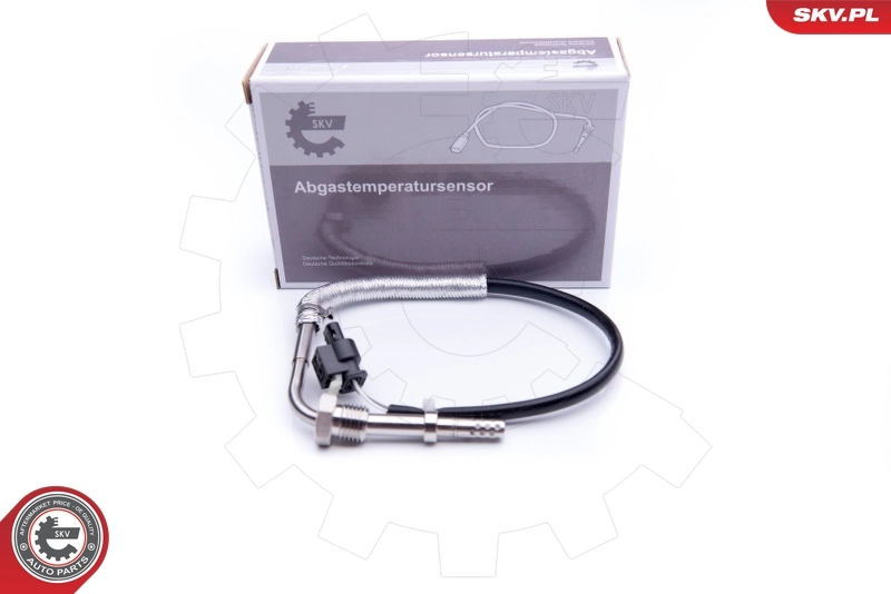 Sensor, exhaust gas temperature